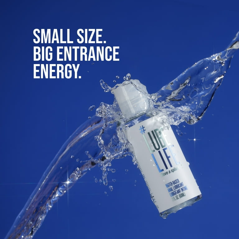 anal lubricant walmart Natural H2O-Based Anal Lube - 8 Oz