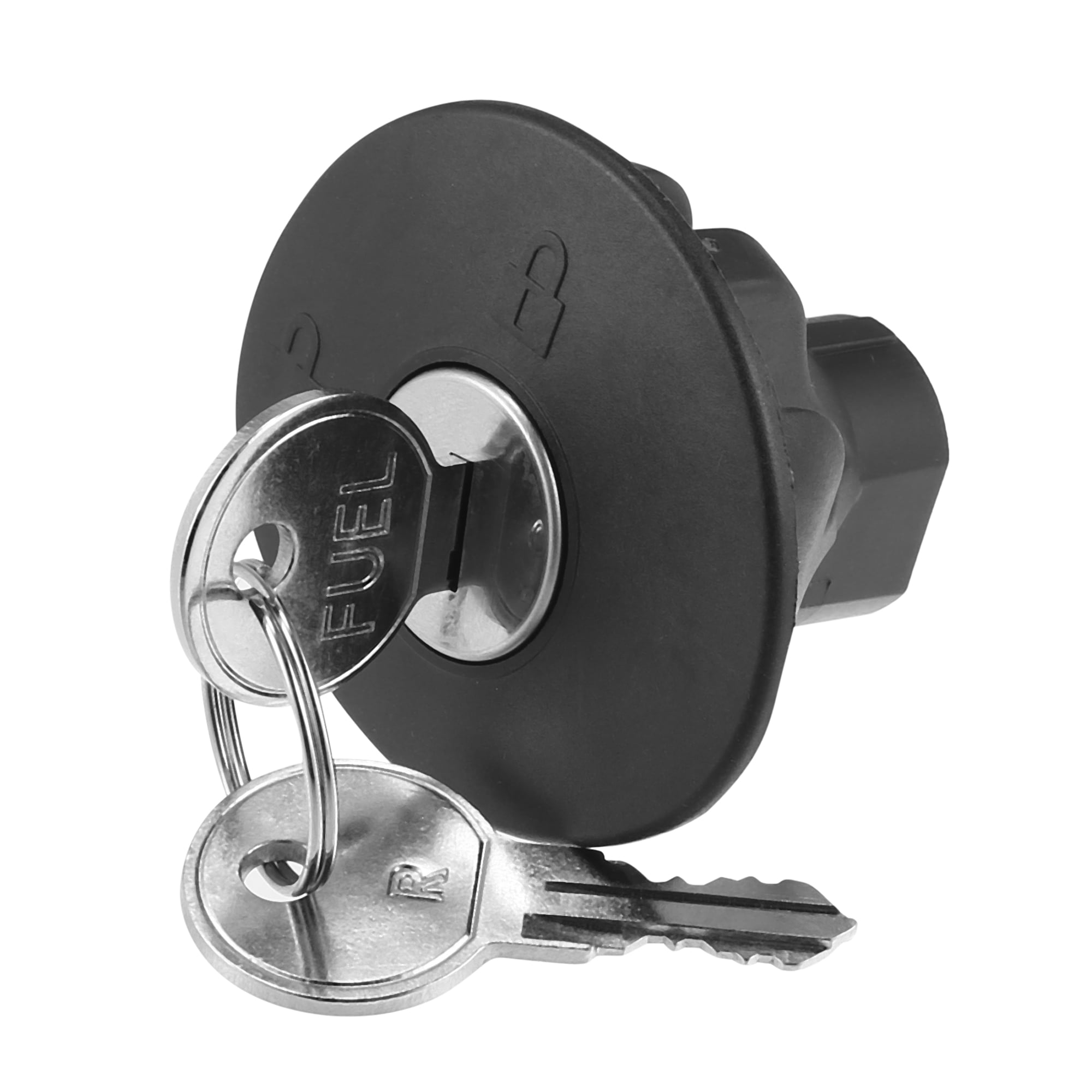 8U5Z9C268B Car Locking Lock Fuel Plug Gas Cap Oil Fuel Tank Filler