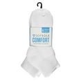 thumbnail image 2 of Sof Sole Comfort Quarter Socks 6-Pack - Medium - White, 2 of 2