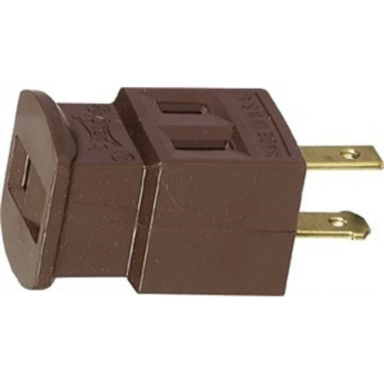 Eaton Wiring Devices 4400W-BOX Outlet Adapter, 2 -Pole, 15 A