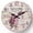 Pink1, variant on Farmhouse Wall Clock for Kitchen 12 Inch Pink Rose Wall Clocks Battery Operated Flower Wall Clock for Women