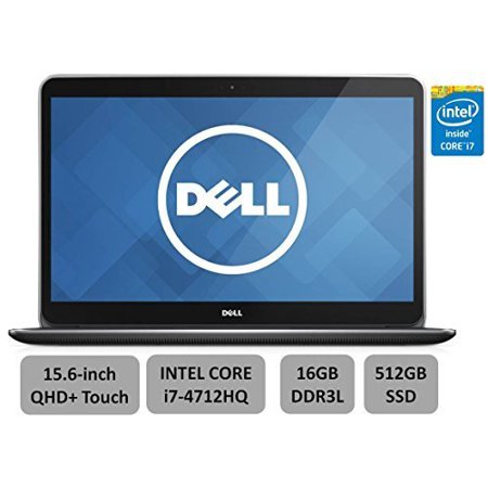 Dell Xps 9530 REFURBISHED Dell XPS 15 9530 15.6-Inch Laptop (2.3 GHz Intel Core i7-4712HQ Processor, 16 GB RAM, 512 GB SSD, Windows 8.1) ()