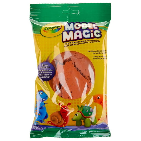 Crayola Model Magic 4 oz-Terra-Cotta, 1 Pack of 4 Piece