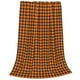 thumbnail image 2 of Balery Black And Orange Houndstooth Manta de Felpa Suave y Acogedora – Cobija de Franela Aterciopelada para Cama, Lavable y Cálida para Sofá, Mascotas, Transpirable-80"x60", 2 of 7
