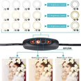 thumbnail image 5 of 5.7 Inch Dimmable LED Ring Light with Fill Light Mobile Phone Holder Silver, 5 of 5