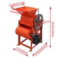thumbnail image 2 of Peanut Sheller Groundnut Peeling Machine Peanut Thresher Shell Removing Machine 220V, 2 of 12
