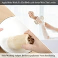 thumbnail image 4 of Bueautybox Natural Loofah Exfoliating Bath Sponge Gourd Sponge Bath Rub Dishes Cleaning Exfoliating Scrubber Tool by Spa Destinations Natural Renewable Resource., 4 of 7