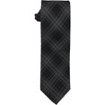 thumbnail image 1 of Calvin Klein - Corbata a cuadros para hombre, color negro, talla única Calvin Klein Corbata (Atada a sí misma), 1 of 1