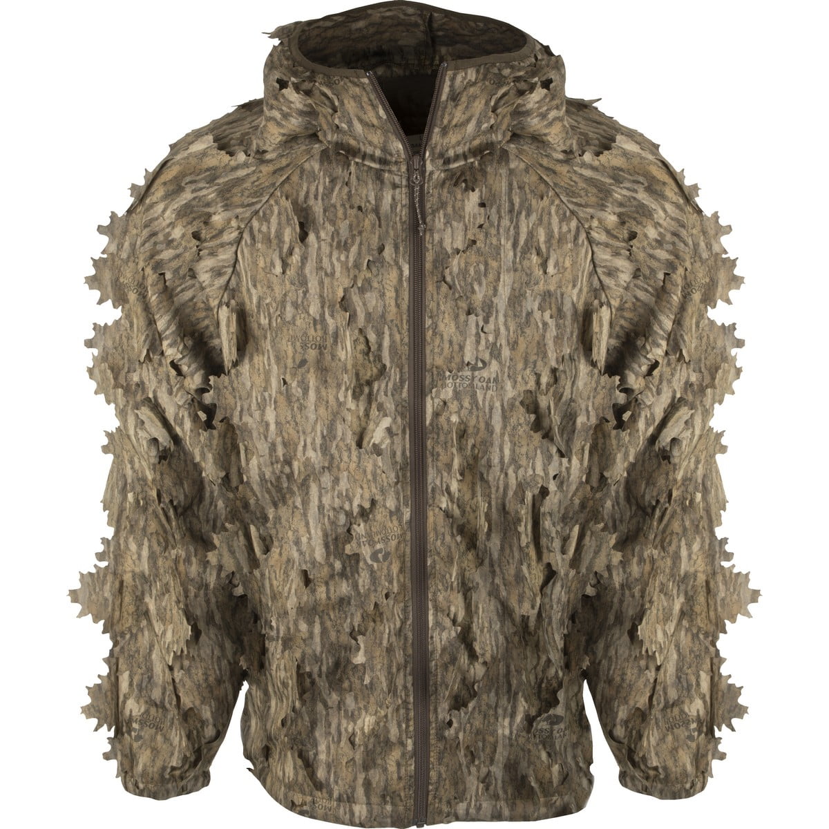 Ol' Tom 3D Leafy Jacket, Mossy Oak Bottomland, Large