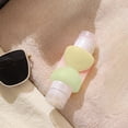 thumbnail image 1 of Double Headed Travel Bottle with Dual Compartments, Leak-Proof Plastic Cosmetic Dispenser, Portable 15cm Refillable Shower Gel and Shampoo Container, Multicolor, 1 of 6