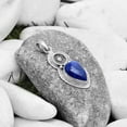 thumbnail image 3 of Natural Lapis - Afghanistan 925 Sterling Silver Pendant Jewelry P-1716 SDP121720, 3 of 5
