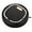 Black, variant on Playtopia Durable Metal Robotic Vacuum Cleaner Quiet Automatic Floor Sweeper for Hardwood Carpet Tile 1pc 25X25CM Black Blue