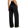 thumbnail image 5 of Lvshlubb Women's Maternity Pants High Waisted Lounge Workout Sweatpants Casual Pregnancy Joggers Plus Size Maternity Clothes, 5 of 5