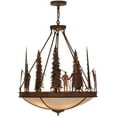 thumbnail image 7 of Meyda 149734 30 in. Ironwood Pendant, Rusty Nail, 7 of 7