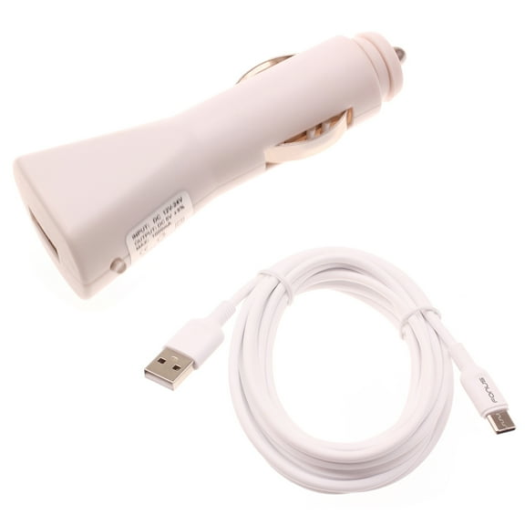 Car Charger for Verve Snap, Iris Flip Phones - 6ft USB-C Cable Power Adapter Power Adapter Long TYPE-C Cord Plug-in for Consumer Cellular Verve Snap, Iris Flip