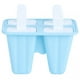 thumbnail image 2 of Molde para hacer helados Jadeshay Silicona Azul 4 moldes para helado, 2 of 8