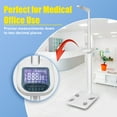 thumbnail image 7 of Professional Digital Physicians Weight and Height Scale 440lbs, 33-81In Multifunctional Physician Medical Body Weight Scale, Ultrasonic Body Fat and BMI Analyzer with LCD Display, 7 of 7