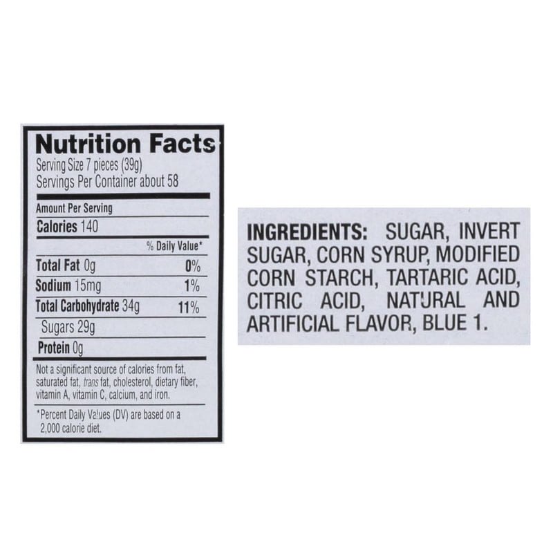 SOUR PATCH Big Kids Blue Candy, 5 lb Bag