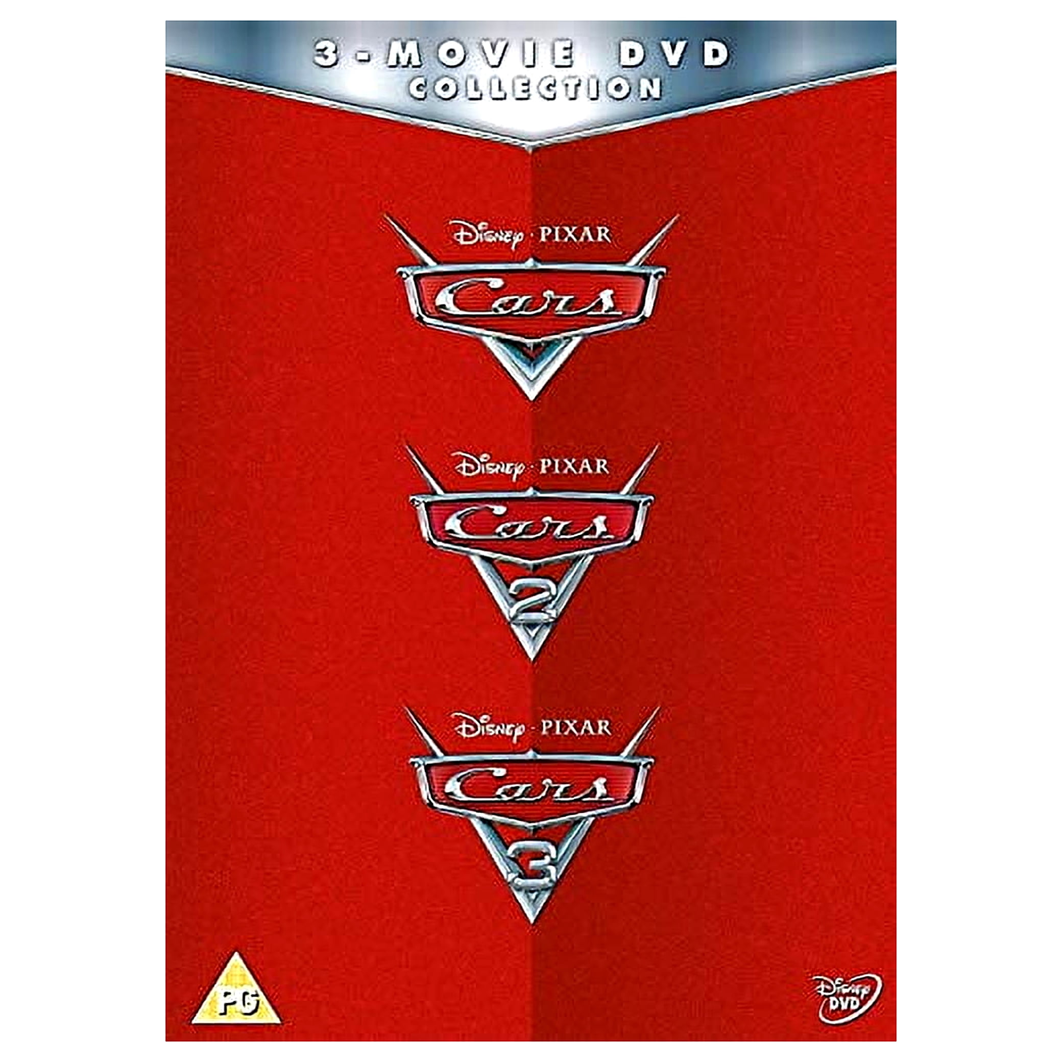 Disney Pixar Cars Trilogy Cars 1 One 2 Two 3 Three 3 DVD Set
