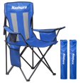 thumbnail image 1 of Silla de camping Nazhura plegable con bolsa térmica azul, paquete de 2, 1 of 8