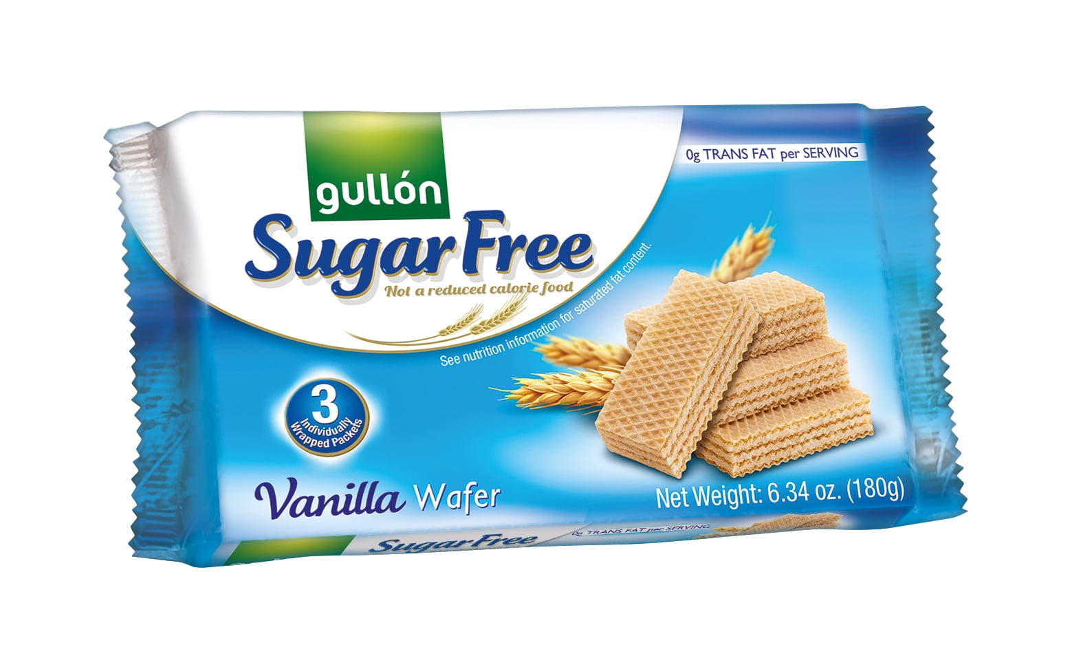 Gullon Sugar-Free Vanilla Wafers, 210g