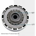 thumbnail image 3 of Heavy Duty Clutch Kit for 50cc to 125cc Engines, NewClutchAssembly Ensures HassleFreeReturn and Professional Manufacturing, LightweightPortable Design for MaximumTorque and Ease of Installation, 3 of 5