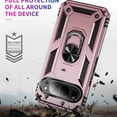 thumbnail image 3 of Dteck Case for Google Pixel 9 Pro XL, with Finger Ring Holder Kickstand, Military Grade Stand Cover Phone Cases Compatible for Google Pixel 9 Pro XL, Rosegold, 3 of 7