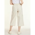 thumbnail image 3 of Madden NYC Women's Cotton Cargo Capri Pants, 22” Inseam, Sizes XS-XXXL, 3 of 5