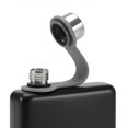 thumbnail image 4 of Stainless Steel 9oz Pocket Hip Flask Drink Alcohol Whiskey Flasks Russian Liquor Pot Black Painted Wine Bottle As Gift, 4 of 4