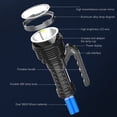 thumbnail image 3 of Ratfeit Handheld Flashlight, LED Beads High Lumens Handheld Spotlights, With Cob Soft Light Side Lights, USB Charging, Lighting Adjustables, Portable Flashlight, for Emergency, Hiking, Camping, 3 of 7