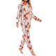 thumbnail image 4 of Txlixc Pijama de franela para mujeres, pijama de manga larga suave y cálido con cremallera Txlixc  moda, 4 of 8