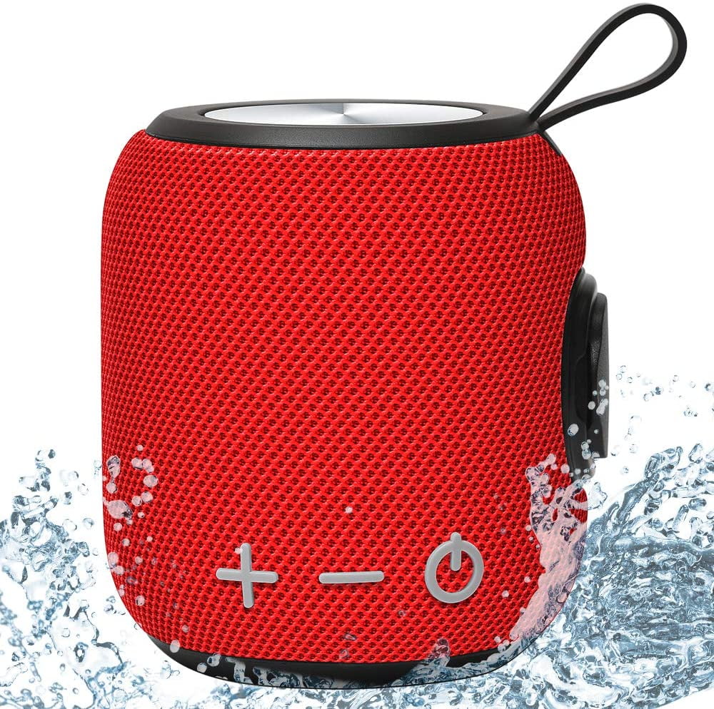 Portable Bluetooth Speaker, Bluetooth 5.0 Dual Pairing Loud Wireless Mini Speaker, 360 HD