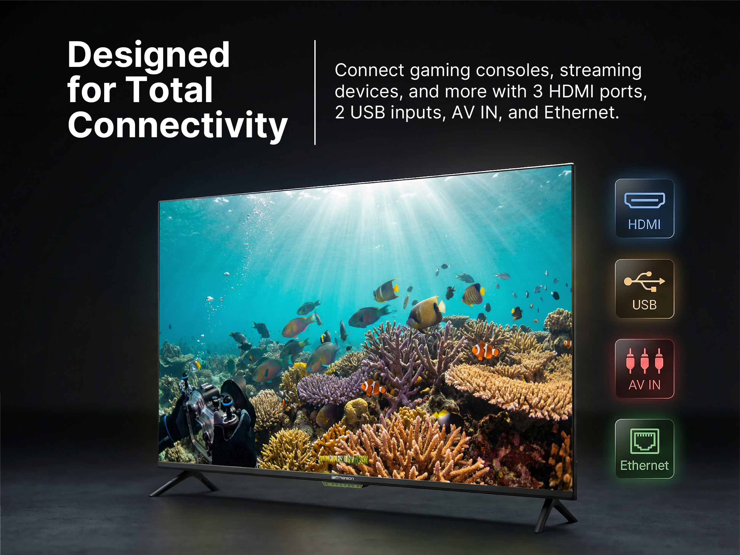 Emerson 50" Class 4K UHD LED TV photo 5