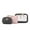 Charcoal Pink, variant on MKF Collection Laura Women's Cosmetic Punch 10 Pcs Sets, Small Travel Makeup Bag by Mia k. - Taupe