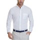 thumbnail image 1 of Nautica Camisa de manga larga con botones para hombre, blanca, grande, 1 of 1
