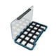 thumbnail image 2 of Caja de moscas impermeable, contenedor con anzuelos magnéticos para pesca, soporte para moscas, mosca seca 18 rejillas, 2 of 9