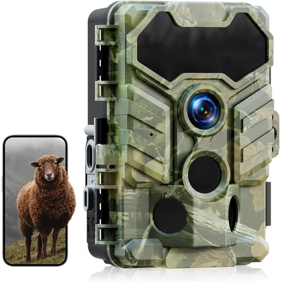 CAMPARK TC23 Trail Camera 2K 36MP Game Hunting Camera with Night Vision Waterproof Motion Activated