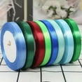 thumbnail image 4 of Tnobhg 2 Rolls Gift Wrapping Ribbon Elegant DIY Crafts Bow Making Candy Box Ribbon for Wedding Party Decoration, 4 of 8