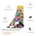 thumbnail image 3 of The Cuphead Show Microfiber Oversized Lightweight Beach Towel 27.5"x55" Sand Free Large Towels Travel Swim Pool Yoga Gym Camping for Adults Women Men Beach Essentials Accessories Vacation Gift, 3 of 7