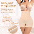 thumbnail image 4 of Pantalones cortos sin cordones Werena Seamless Shapewear Tummy Control Beige, 4 of 6