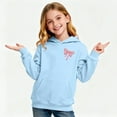 thumbnail image 5 of ATOGUTA Girls' Fashion Hoodies & Sweatshirts Long Sleeve Shirts Pullover Print Tee Top Kid Clothes Size 2T-14, Blue, 5 of 5