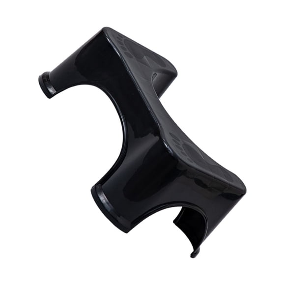 Advancent Elegantes taburetes duraderos para niños pequeños, baño para adultos, instalación limpia, taburete para niños pequeños para Juegos de accesorios de baño Edición Fácil/Negro
