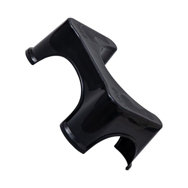 Advancent Elegantes taburetes duraderos para niños pequeños, baño para adultos, instalación limpia, taburete para niños pequeños para Juegos de accesorios de baño Edición Fácil/Negro