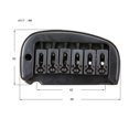 thumbnail image 4 of Negro 1 Saddle Tremolo Bridge para piezas de guitarra eléctrica shamjiam Puente de Tremolo de guitarra eléctrica, 4 of 4