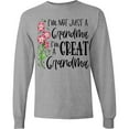 thumbnail image 3 of Inktastic I'm Not Just a Grandma, I'm a Great Grandma Flowers Long Sleeve T-Shirt, 3 of 5