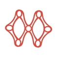 thumbnail image 3 of Forro de casco de silicona Colamx almohadilla de casco Universal ligero rojo, 3 of 8