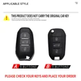 thumbnail image 4 of Funda de metal para llave de coche, carcasa para mando a distancia para Citroën C5 C3 C4 C8 Berlingo, Peugeot Partner Rifter 208 308 508 407 2008 3008 Expert, 4 of 5
