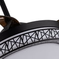 thumbnail image 5 of Denest Ceiling Fan Light Invisible Blades Chandelier with Bluetooth Music Speaker, 42" LED, 5 of 11