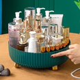 thumbnail image 2 of Bandeja organizadora de maquillaje y perfume Anyoifax, giratoria 360°, verde, 2 of 6