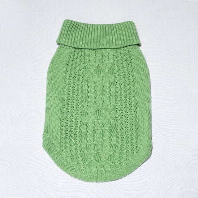 Ropa para mascotas de otoño e invierno, ropa para perros, serie de suéteres torcidos para perros pequeños
